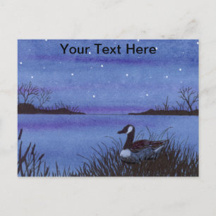 Carte Postale Oie nicheuse