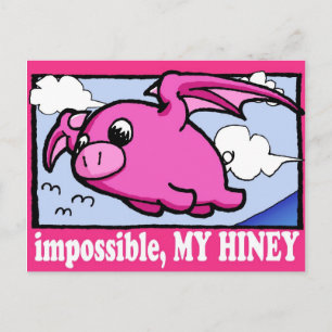 Carte Postale Oinky Dreams High