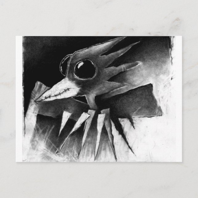 Carte Postale oiseau (Devant)