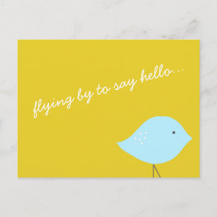 Carte postale Oiseau moderne