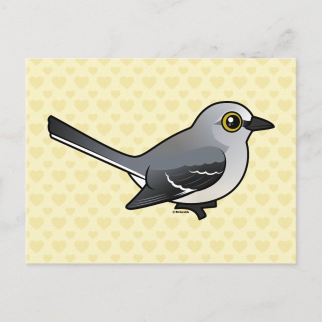 Carte Postale Oiseau-mouche nordique Birdoré (Devant)