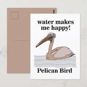Carte Postale Oiseau pélican