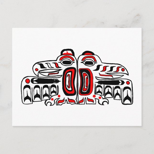 Carte Postale Oiseaux Esprits (Devant)