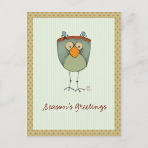 Carte Postale Oiseaux fous