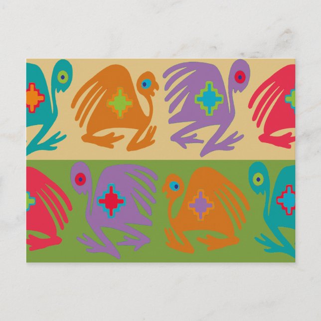 Carte Postale Oiseaux péruviens (Devant)