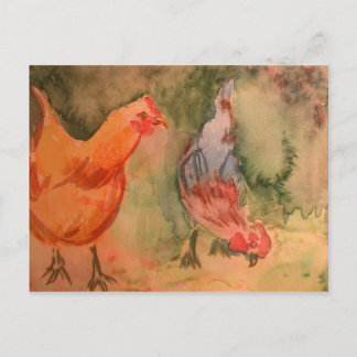 Carte Postale Oiseaux primitifs