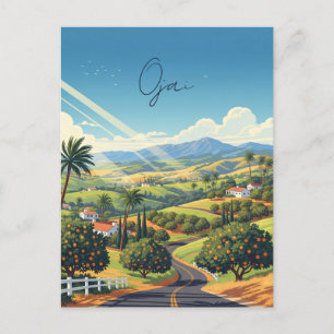 Carte Postale Ojai California Travel