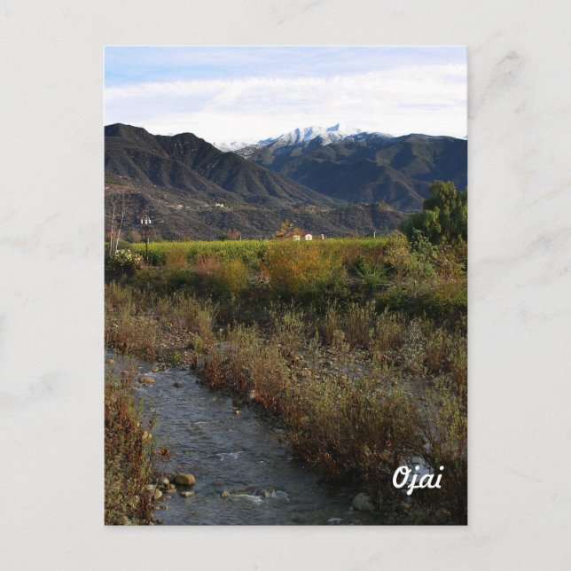 Carte Postale Ojai Small Creek (Devant)