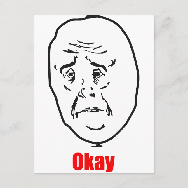 Carte Postale OK - Mème (Devant)