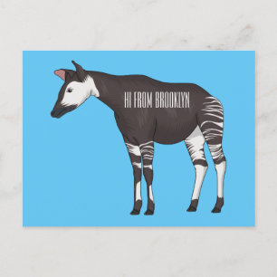 Carte Postale Okapi