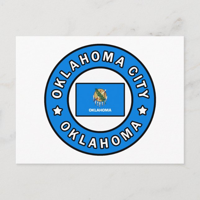 Carte Postale Oklahoma City Oklahoma (Devant)