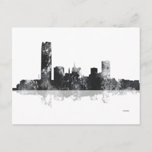 CARTE POSTALE OKLAHOMA CITY, OKLAHOMA SKYLINE
