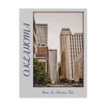 Oklahoma, Downtown Tulsa, Boston Ave,