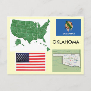 Carte Postale Oklahoma, États-Unis