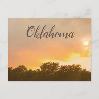 Carte postale Oklahoma Sunset