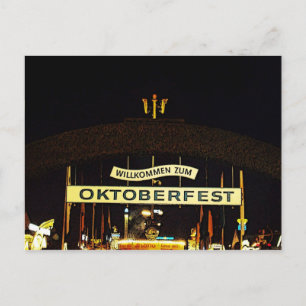 Carte Postale Oktoberfest