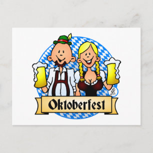 Carte Postale Oktoberfest