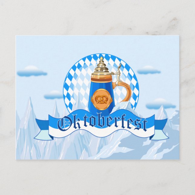 Carte postale Oktoberfest (Devant)