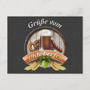 Carte Postale Oktoberfest