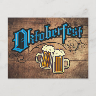 Carte Postale Oktoberfest Grüße
