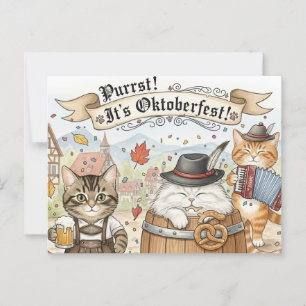 Carte Postale Oktoberfest Octoberfest Toast Postcard