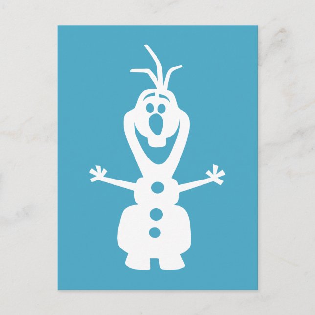 Carte Postale Olaf | Bras Chaud Pour Vous, Bras Chaud Pour Moi (Devant)
