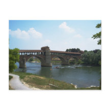 Carte postale Old Bridge Pavia