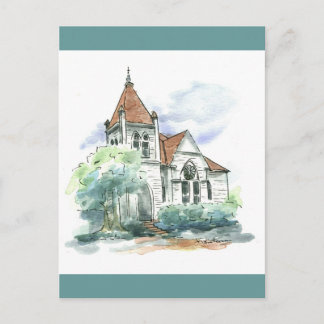 Carte Postale Old Church, Bartlett, TX