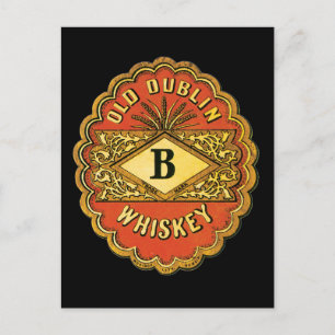 Carte Postale Old Dublin Whiskey