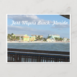 Carte Postale Old Fort Myers Beach, Floride photo du Pier