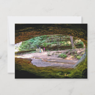 Carte Postale Old Man's Cave, Hocking Hills State Park, Ohio