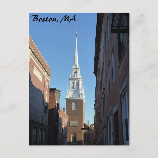 Carte Postale Old North Church (Devant)