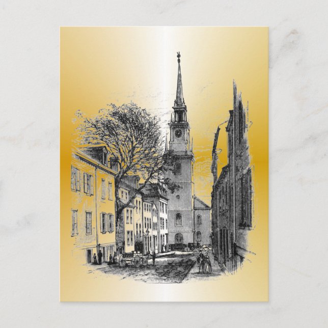 Carte Postale Old North Church (Devant)