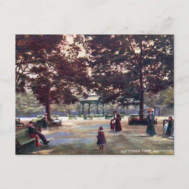 Carte Postale Old Postcard - Battersea Park, Londres (Devant)