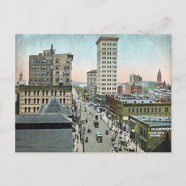Carte Postale Old Postcard - Birmingham, Alabama, USA (Devant)