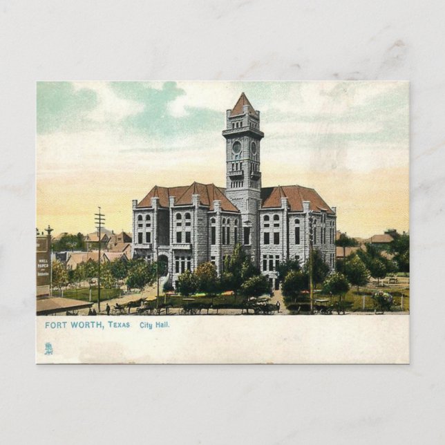Carte Postale Old Postcard - Fort Worth, Texas (Devant)
