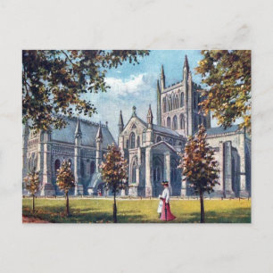 Carte Postale Old Postcard - Hereford Cathedral