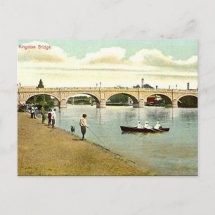 Carte Postale Old Postcard - Kingston Bridge, Londres