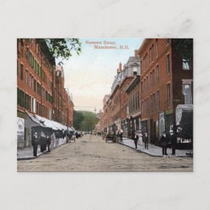 Carte Postale Old Postcard - Manchester, New Hampshire, États-Un