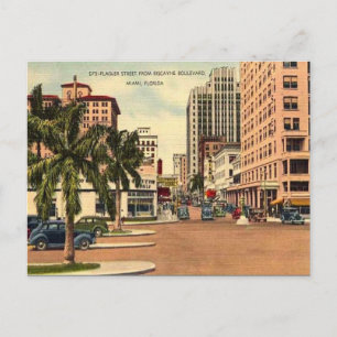 Carte Postale Old Postcard - Miami, Floride, États-Unis