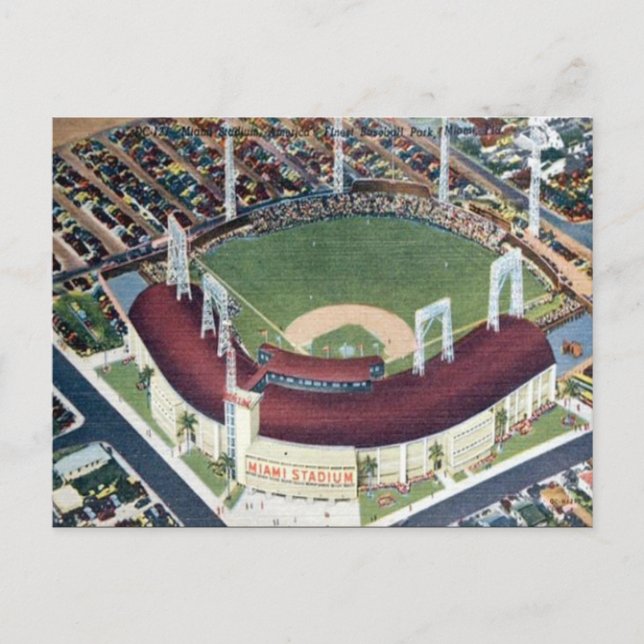 Carte Postale Old Postcard - Miami, Floride, États-Unis (Devant)