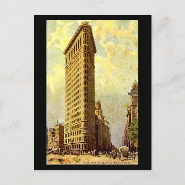 Carte Postale Old Postcard, New York City, Flatiron Building (Devant)