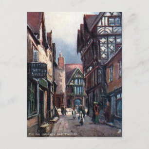 Carte Postale Old Postcard - Old Curiosity Shop, Stafford