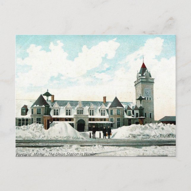 Carte Postale Old Postcard - Portland, Maine (Devant)