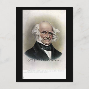 Carte Postale Old Postcard - Président des États-Unis Martin Van