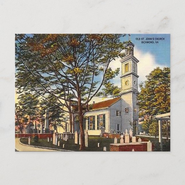 Carte Postale Old Postcard - Richmond, Virginie, États-Unis (Devant)