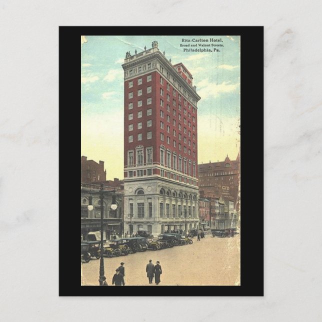 Carte Postale Old Postcard - Ritz-Carlton Hotel, Philadelphie (Devant)