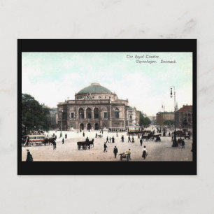 Carte Postale Old Postcard - Théâtre Royal, Copenhague