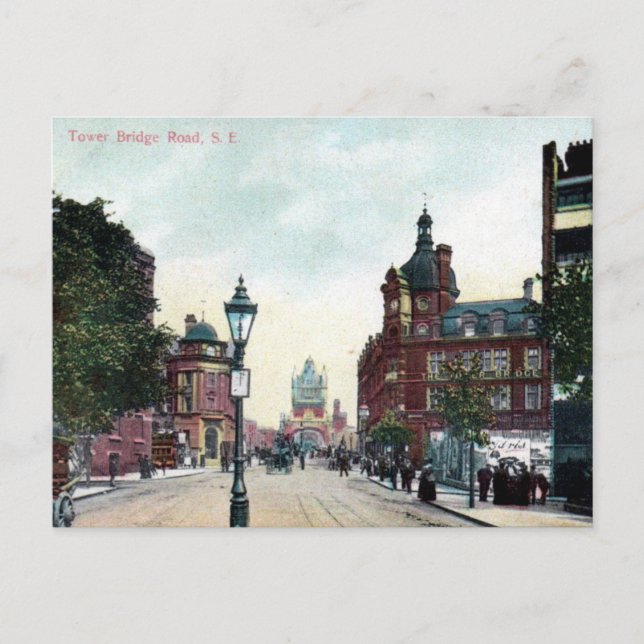 Carte Postale Old Postcard - Tower Bridge Rd, Londres (Devant)