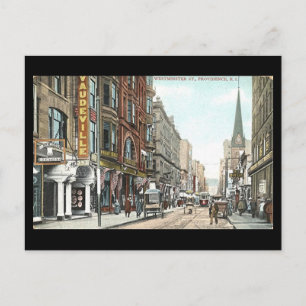 Carte Postale Old Postcard - Westminster St, Providence RI